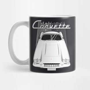 Corvette C1 1958-1960 - White Mug